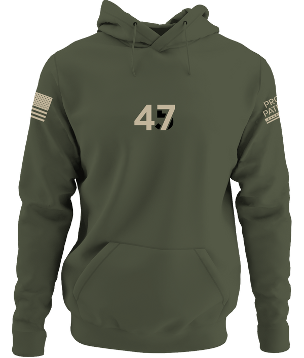 45/47 Military Green Hoodie — Proud Patriots — BioVelocity