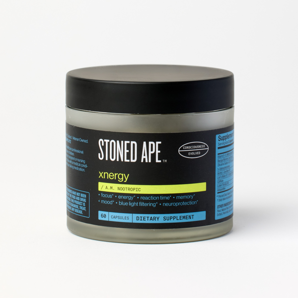 Xnergy: A.M. Nootropic for Calm Energy, Focus & Motivation — Stoned Ape, Inc — BioVelocity