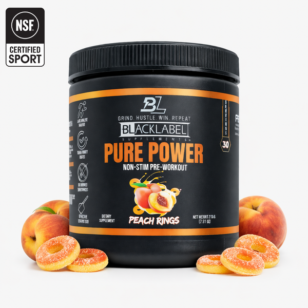 PURE POWER — BLACKLABEL Supplements — BioVelocity